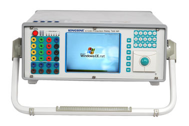 Bộ thử nghiệm rơle bảo vệ 220 V / 1000VA Màn hình LCD K1030, 6.4 inch