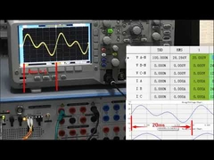 K3163i Kingsine relay test kit - Test harmonic function & IEC61850 sampled value signal